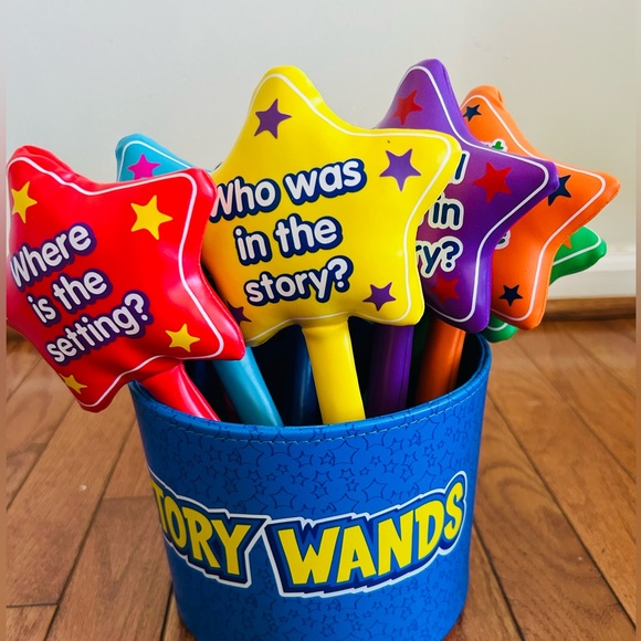 Lakeshore Other - Lakeshore Learning Story Wands Reading Comprehension For Kids Teacher Materials